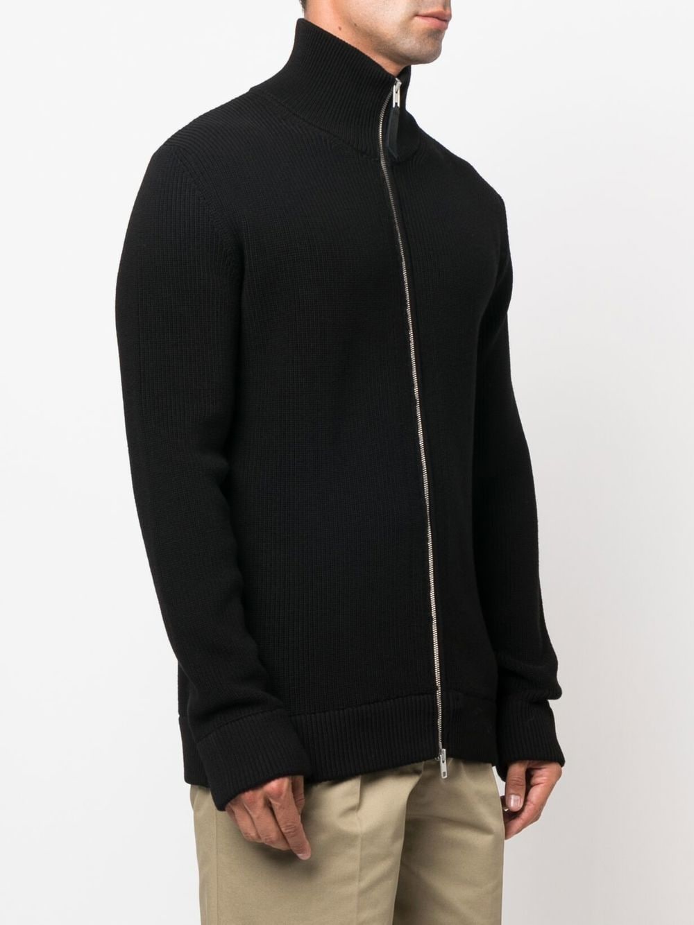 Maison Margiela Sweaters Black Cotton Wool