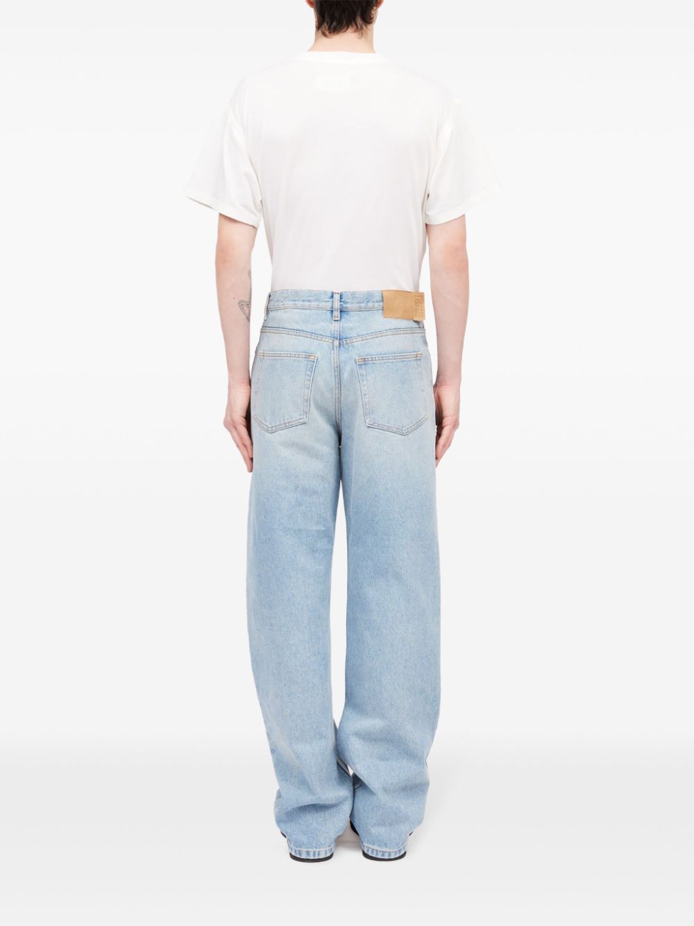 Mm6 Maison Margiela Jeans Clear Blue Cotton