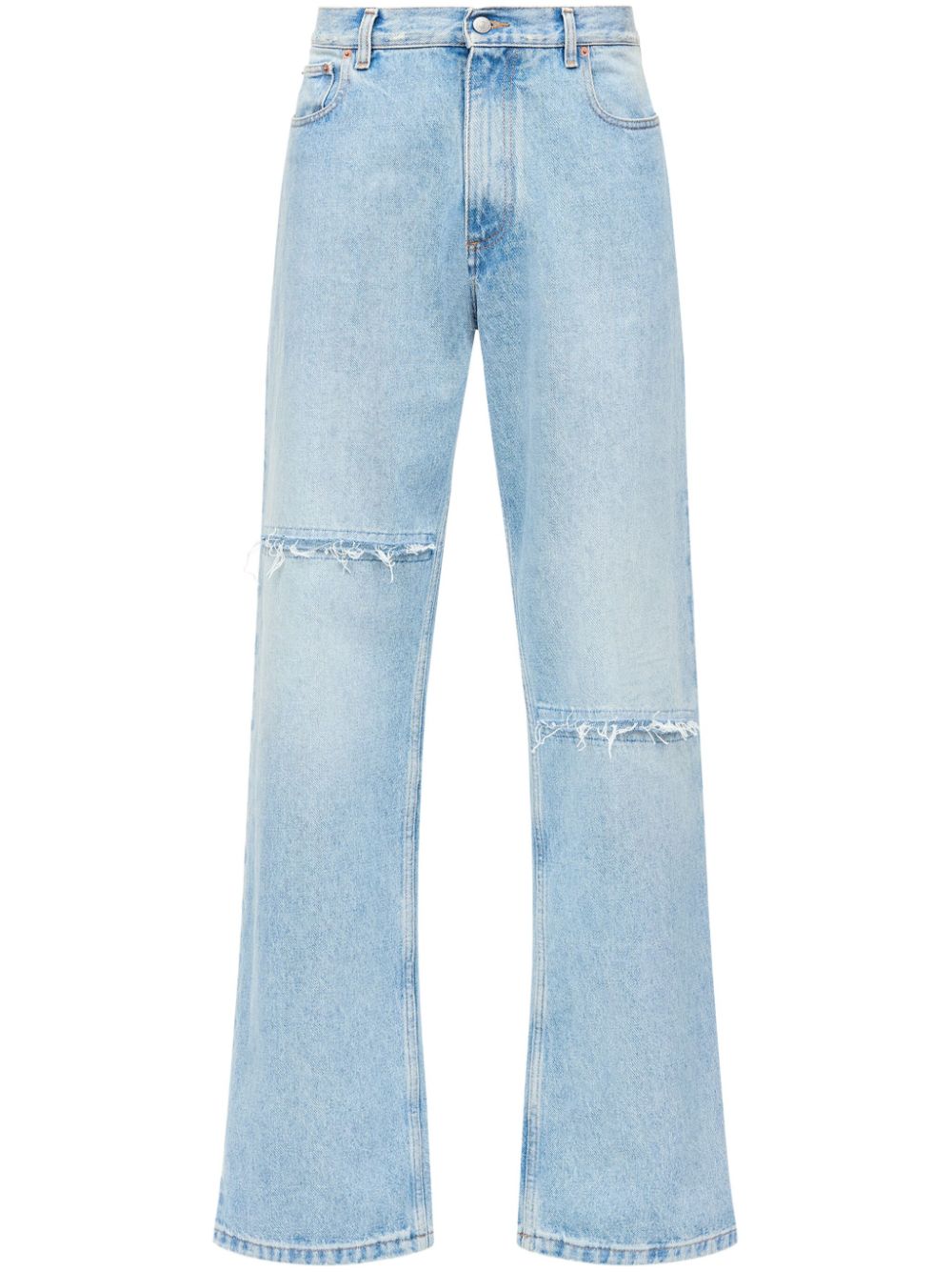 Mm6 Maison Margiela Jeans Clear Blue Cotton