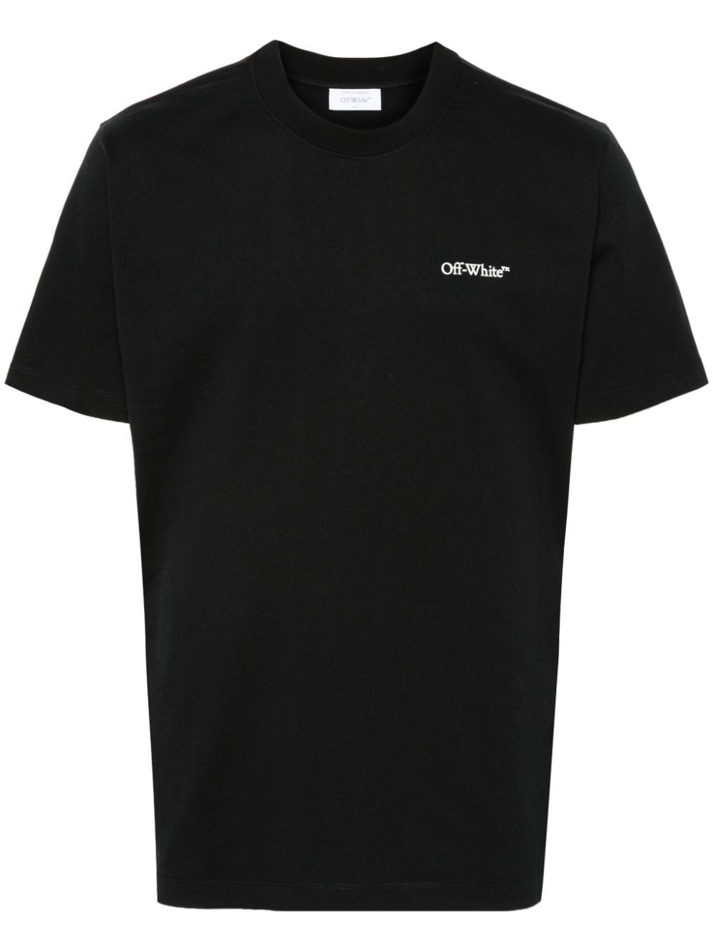 Off White T-Shirts And Polos Black Cotton