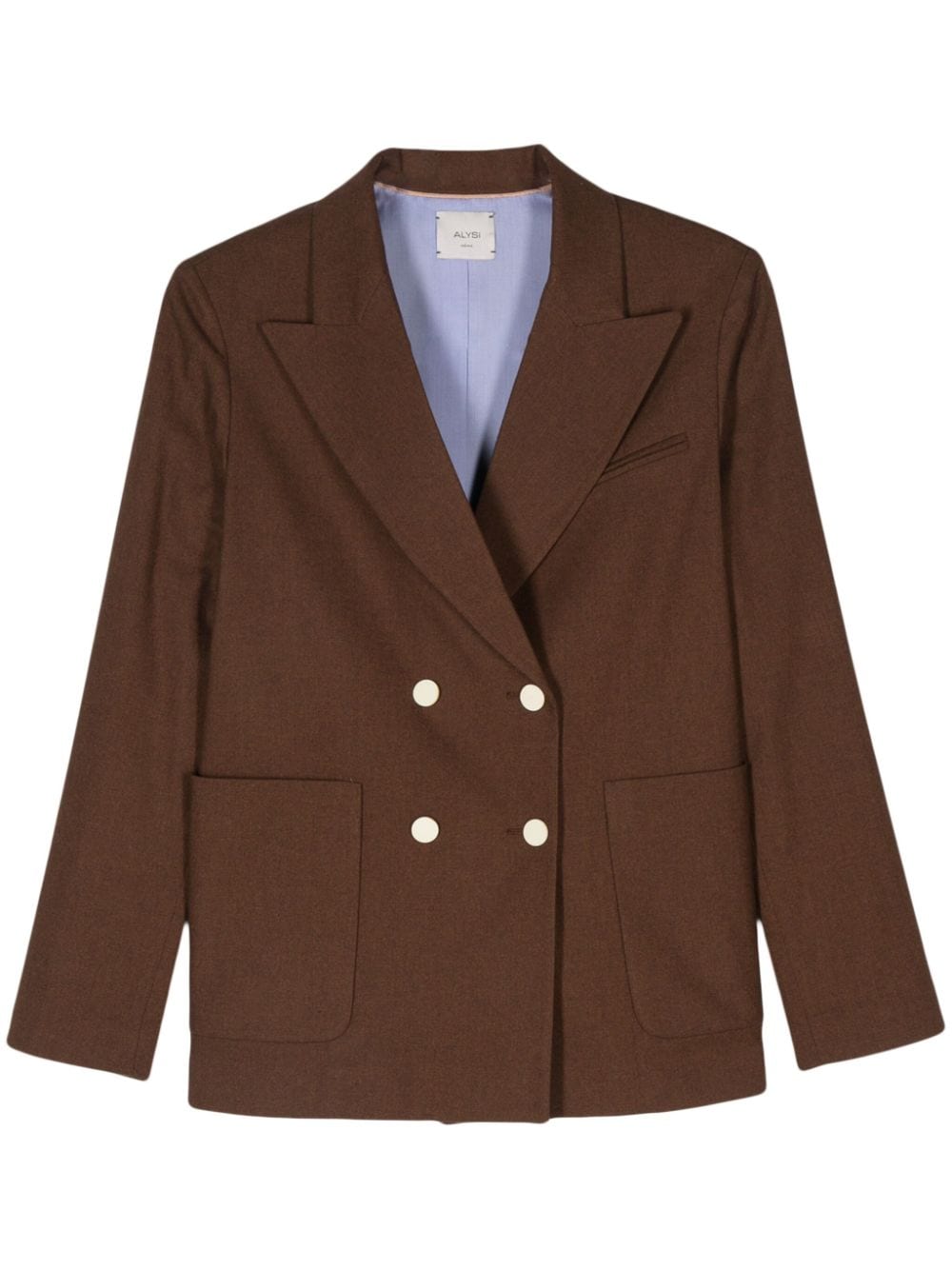 Alysi Jackets Brown Outer: Viscose