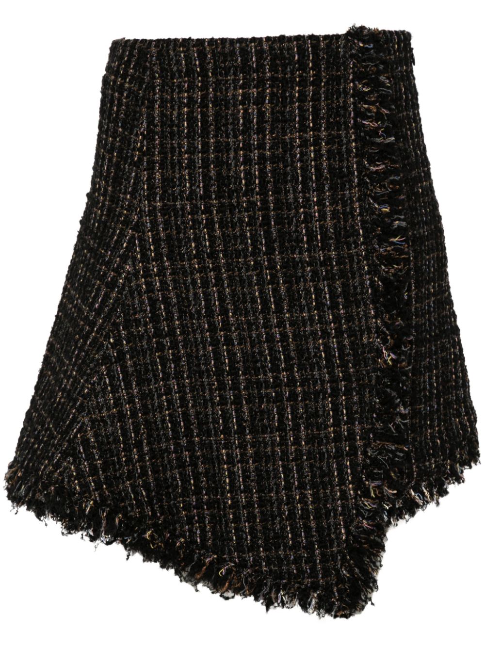 Sacai Skirts Black Wool