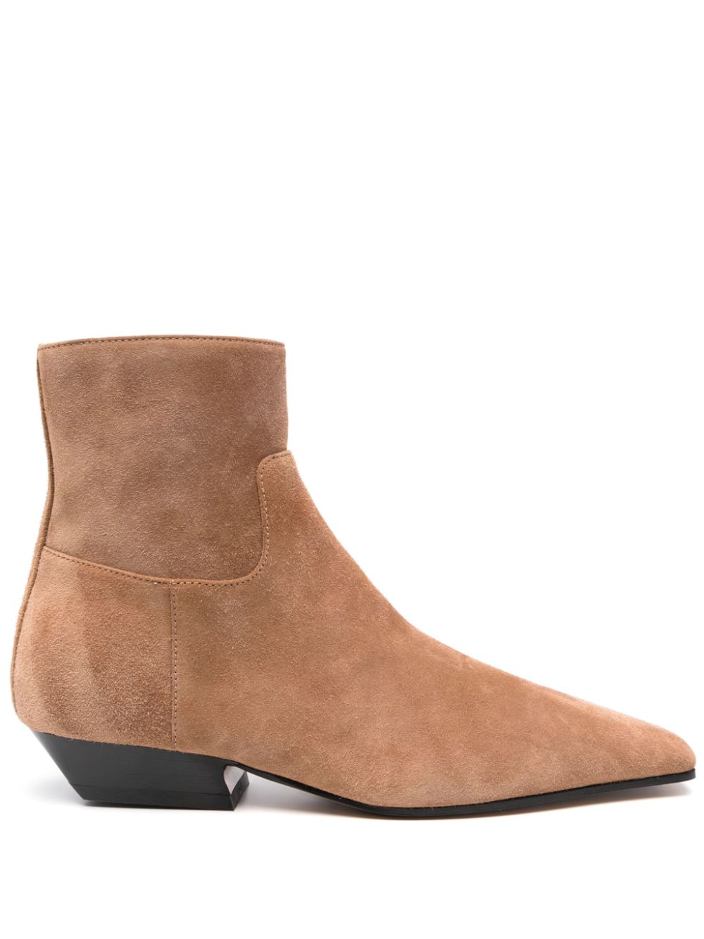 Khaite Boots Camel Suede