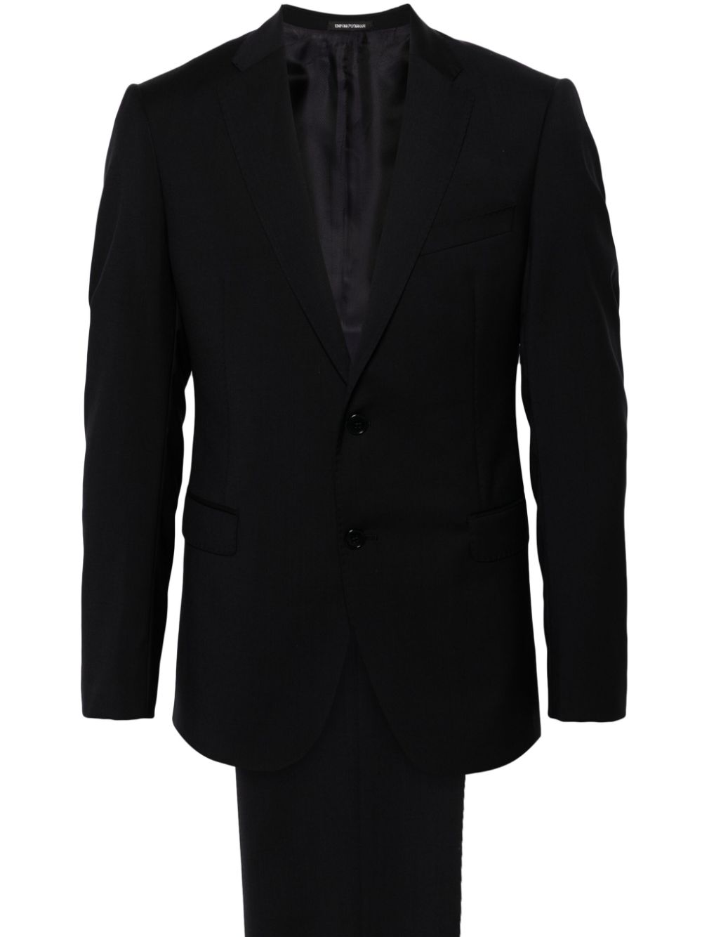 Emporio Armani Suit Grigio Scuro Virgin Wool