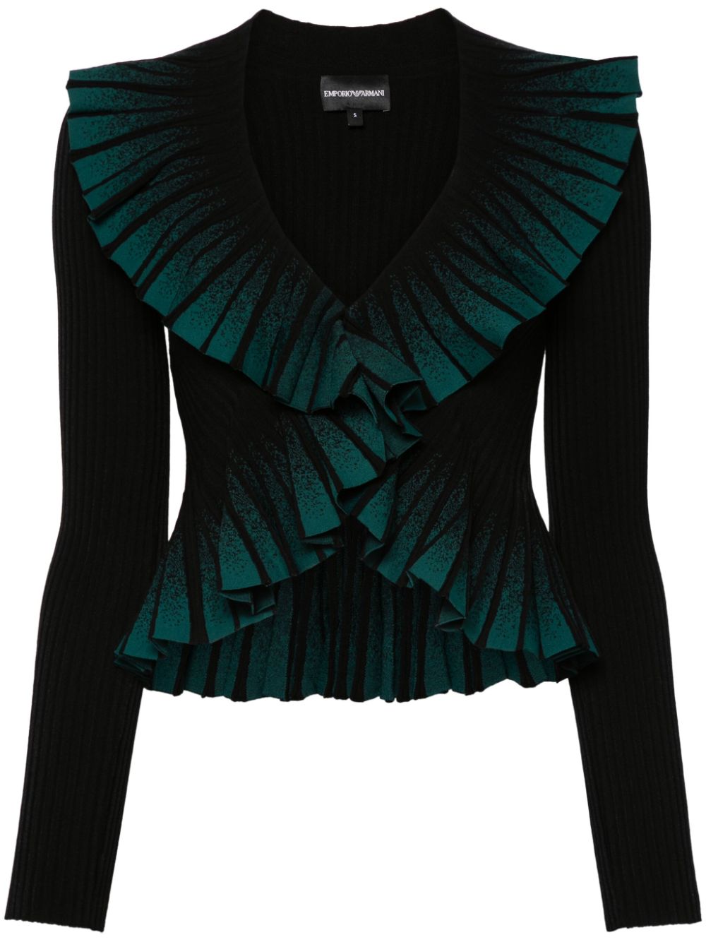Emporio Armani Sweaters Nero Viscosa Polyester