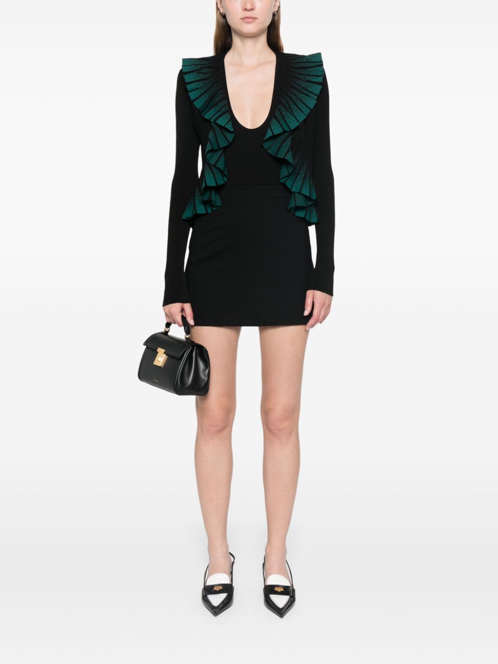 Emporio Armani Sweaters Nero Viscosa Polyester