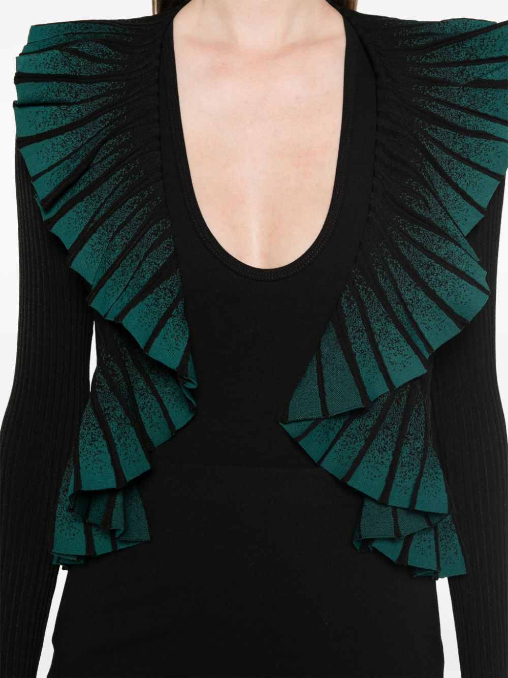 Emporio Armani Sweaters Nero Viscosa Polyester