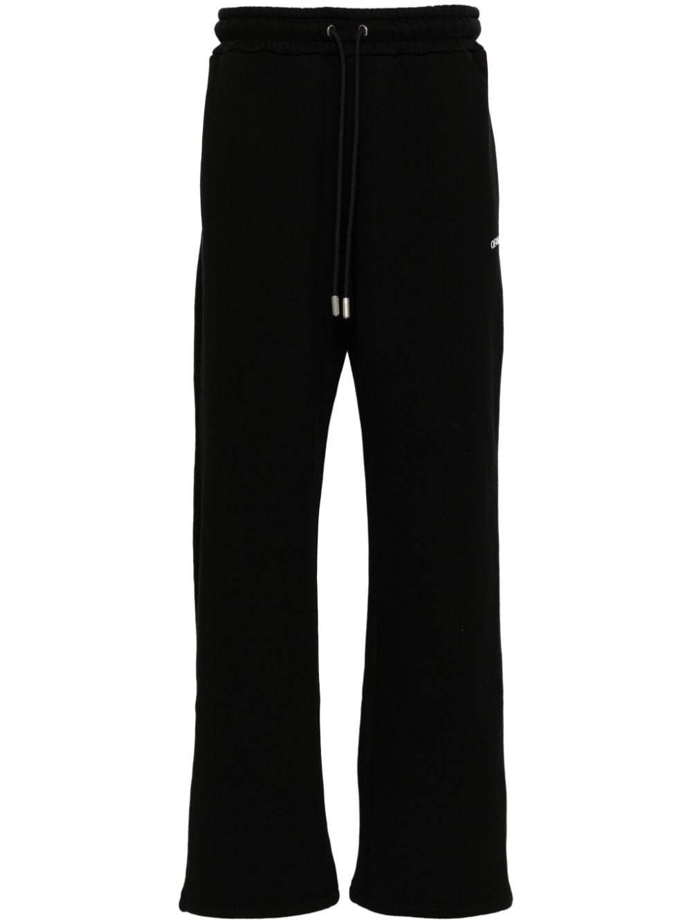 Off White Trousers Black Cotton