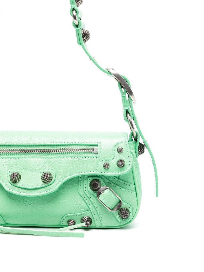 Balenciaga Bags Green Leather