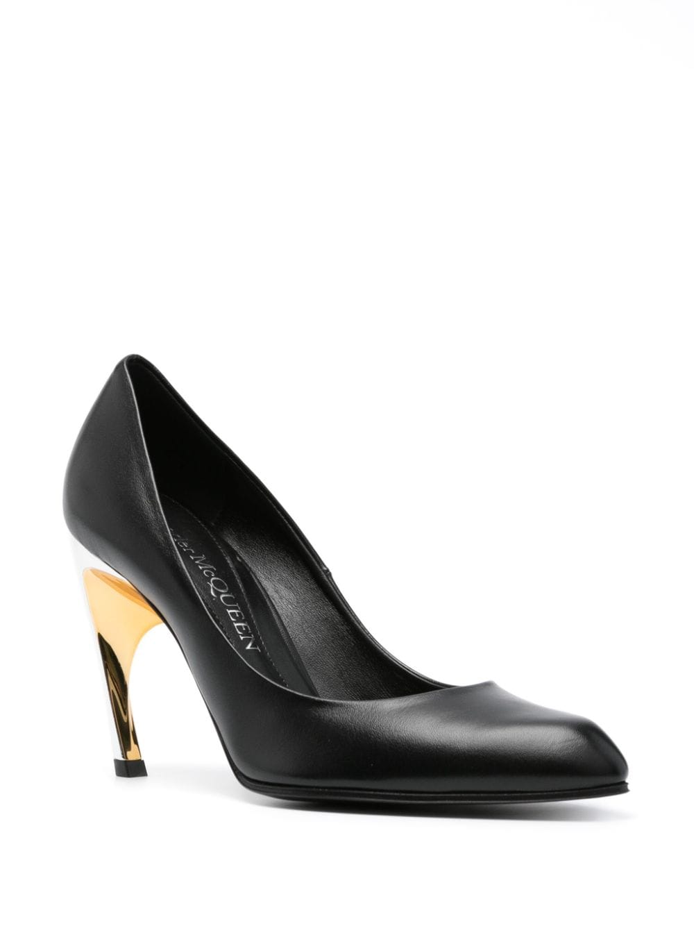 Alexander Mcqueen With Heel Black