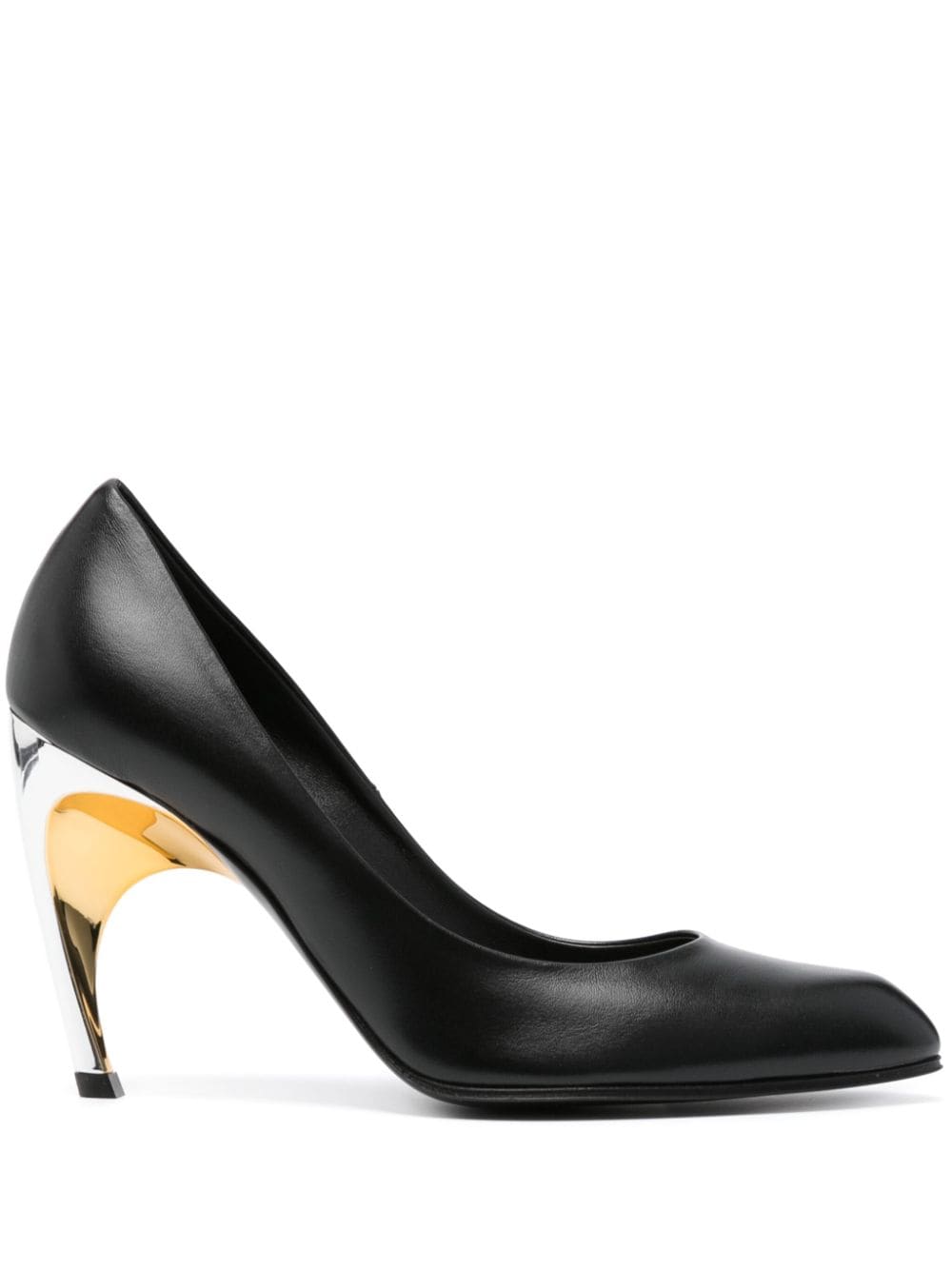 Alexander Mcqueen With Heel Black