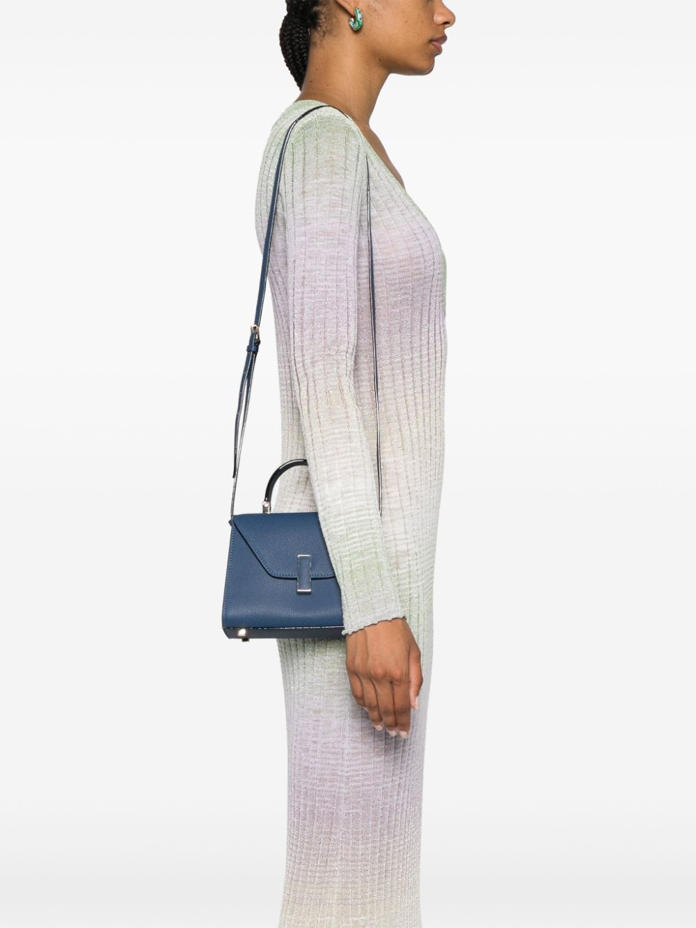 Valextra Bags Blue Calf Leather
