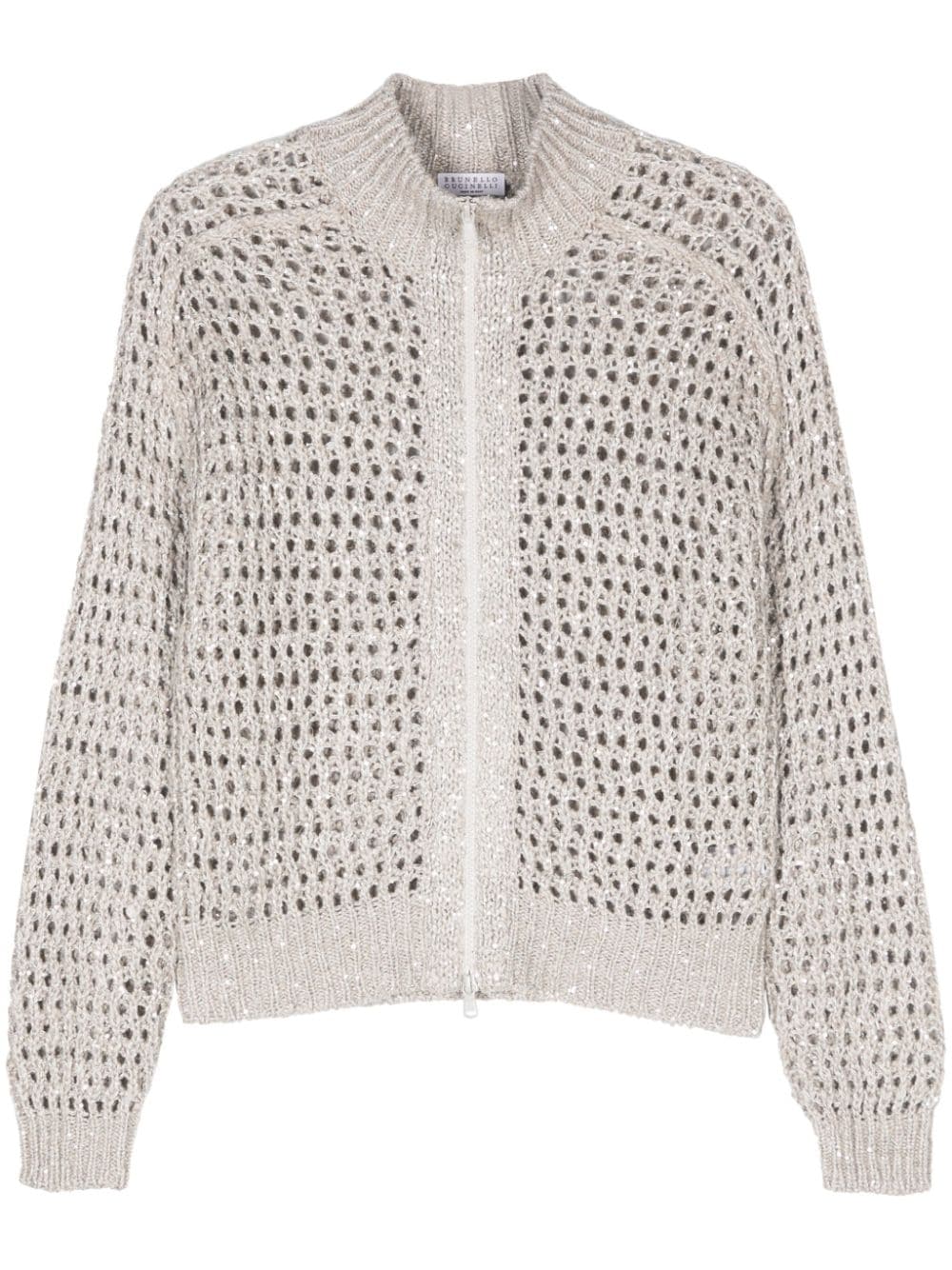Brunello Cucinelli Sweaters Beige Silk