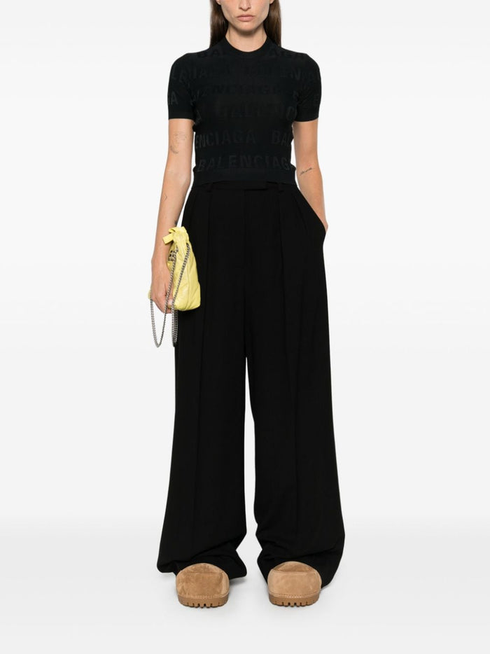 Balenciaga Sweaters Black Viscose
