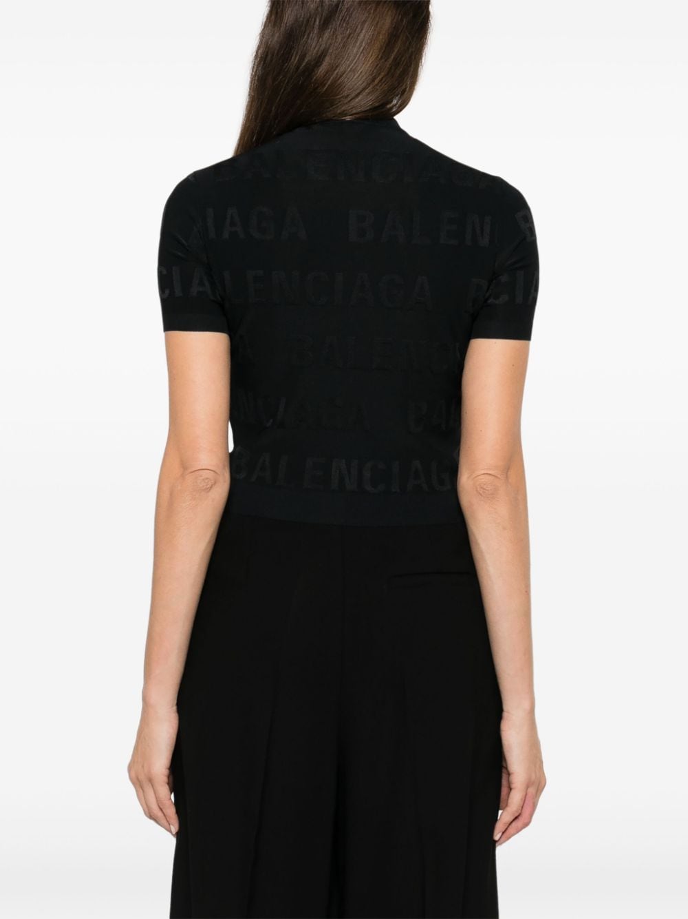 Balenciaga Sweaters Black Viscose