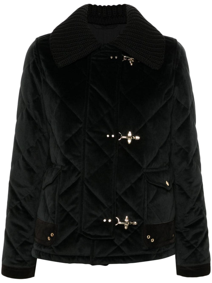 Fay Jackets Black Wool