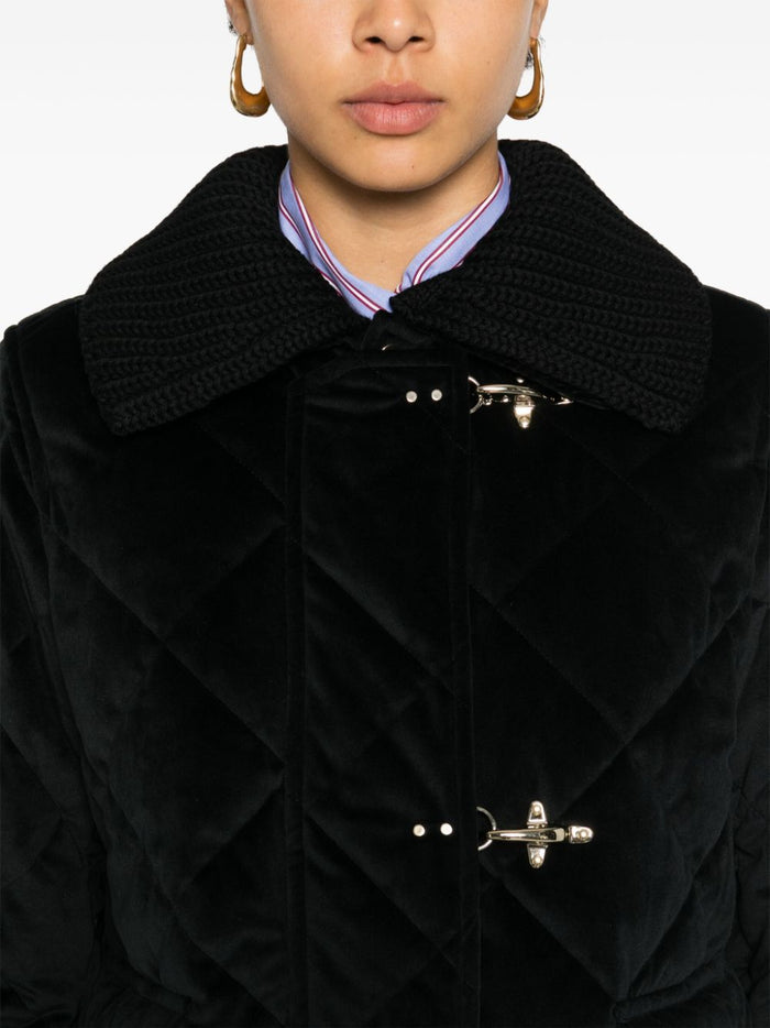 Fay Jackets Black Wool