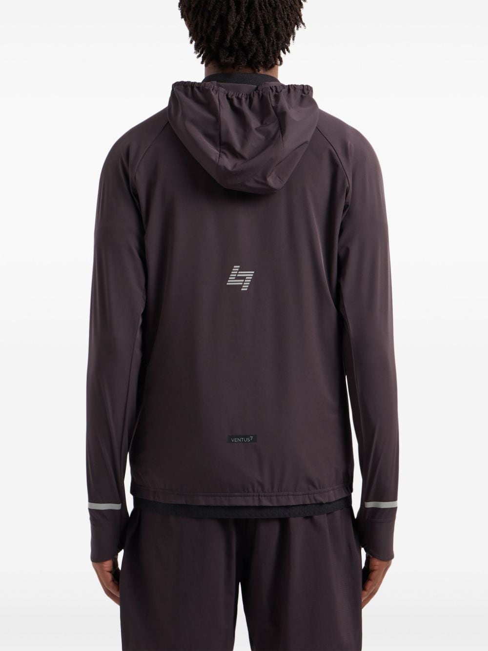 Ea7 Sweaters Nero Nylon Elastane
