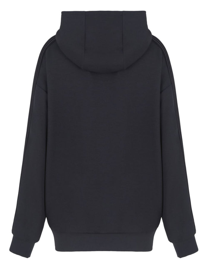 Ea7 Sweaters Nero Polyester Modal Elastane