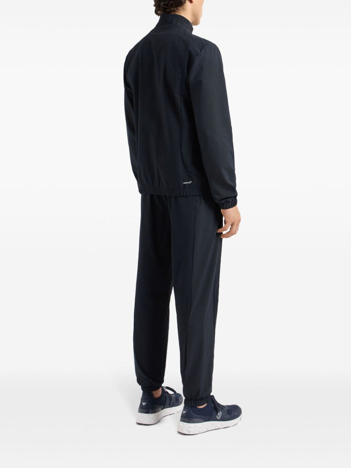 Ea7 Sweaters Blu Polyamide Elastane