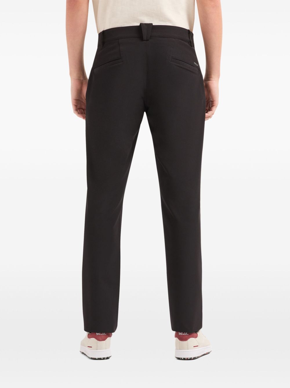 Ea7 Trousers Nero Polyamide Elastane