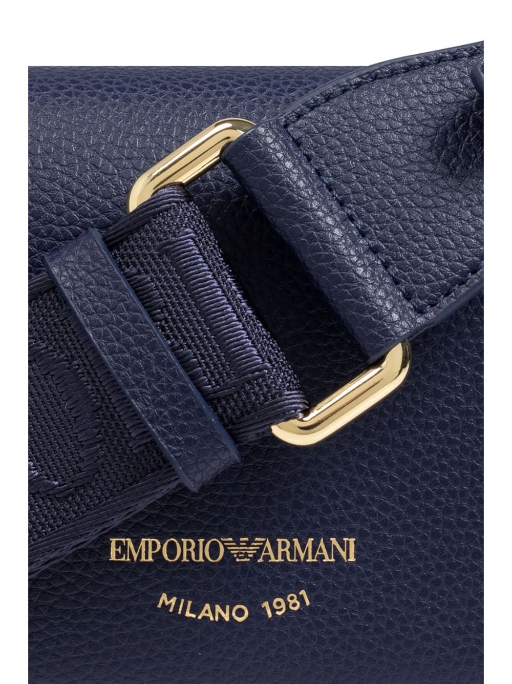Emporio Armani Bags Blu Polyurethane Thermopalstic