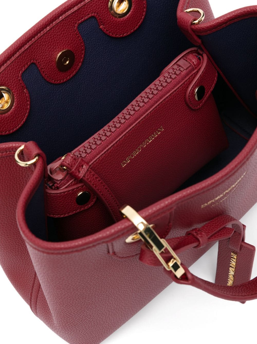 Emporio Armani Bags Bordeaux Polyurethane