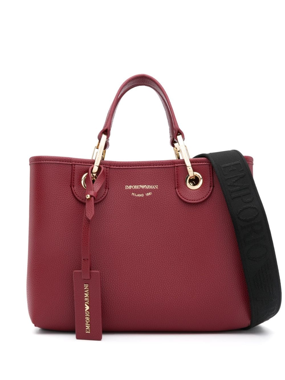 Emporio Armani Bags Bordeaux Polyurethane