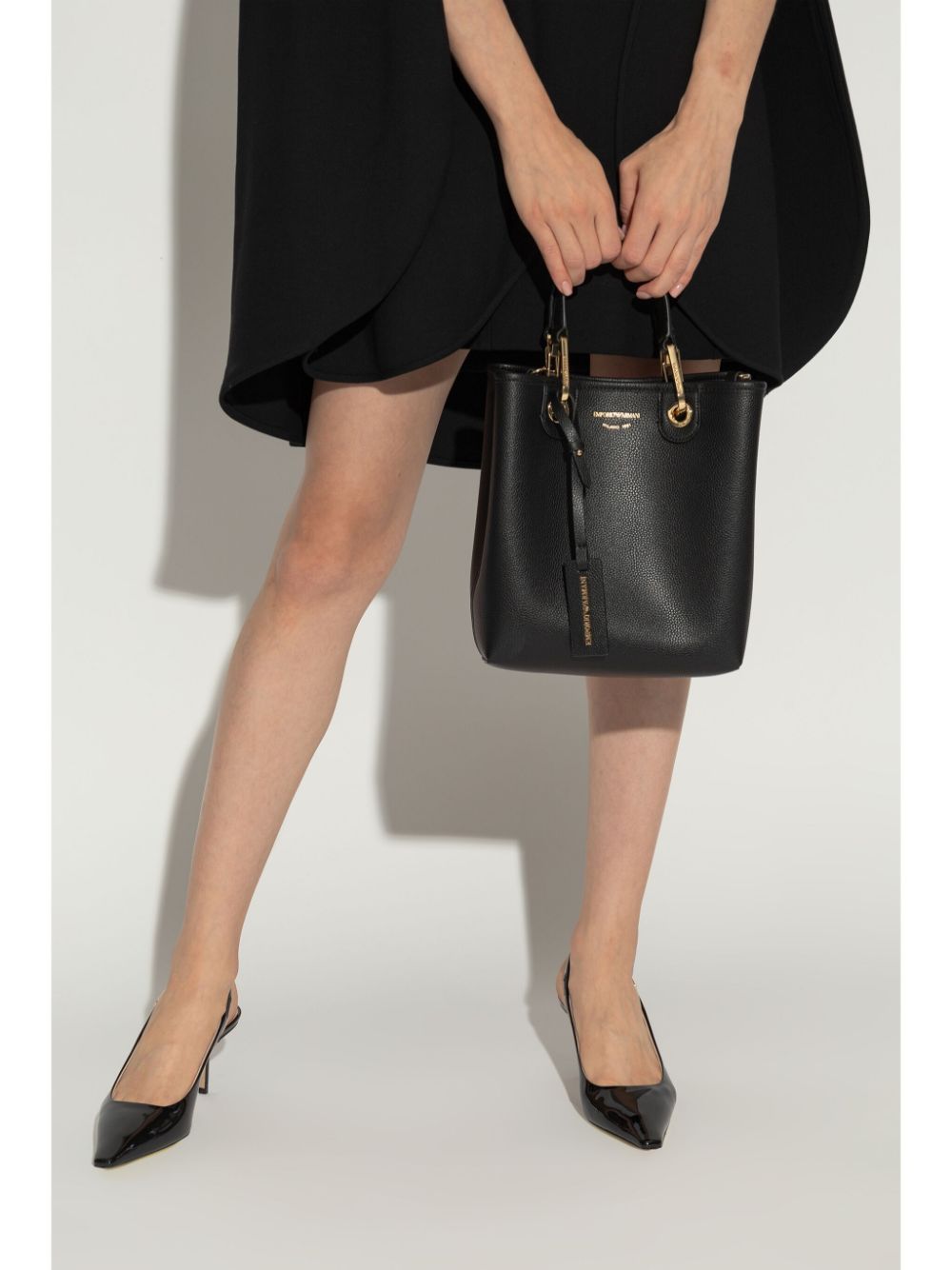 Emporio Armani Bags Argento Polyurethane Thermopalstic
