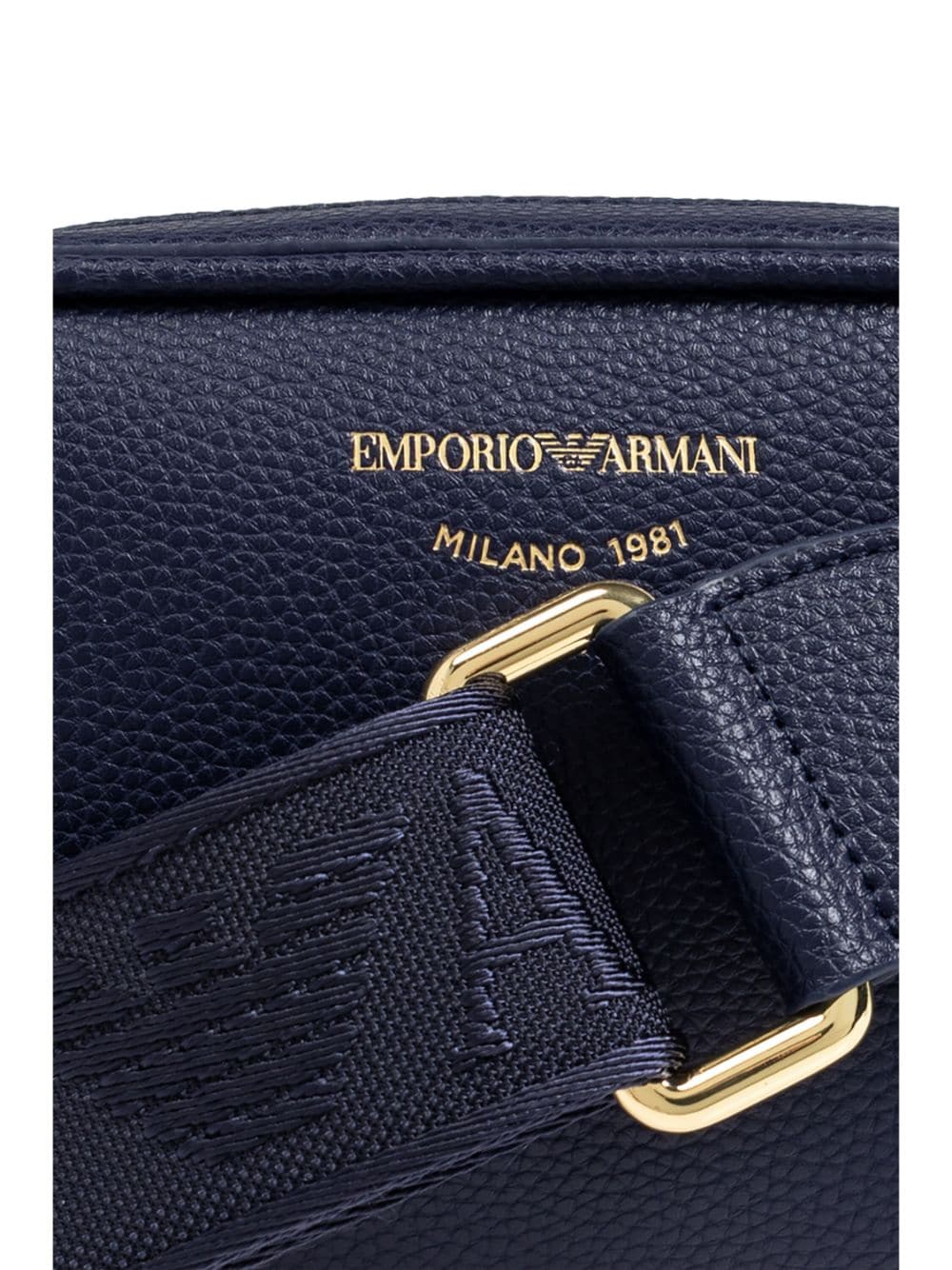 Emporio Armani Bags Blu Polyurethane Thermopalstic