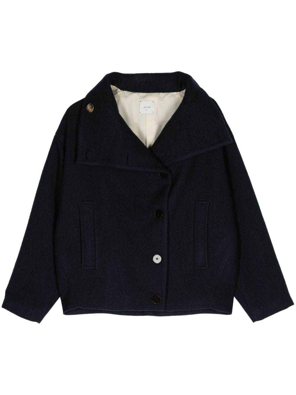 Alysi Jackets Blue Lining: acetate