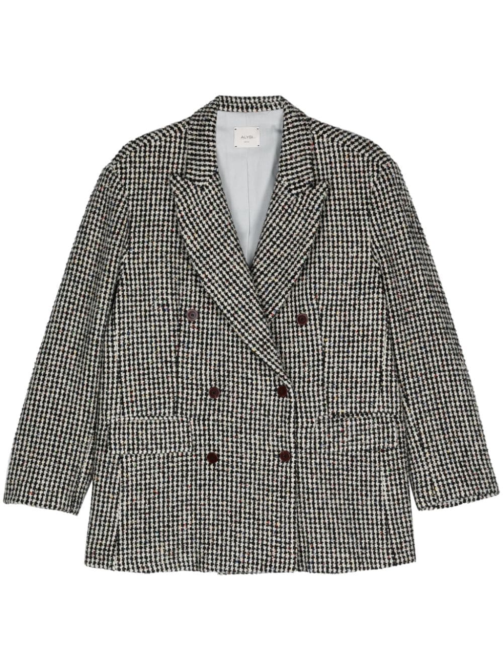 Alysi Coats Black Outer: Wool