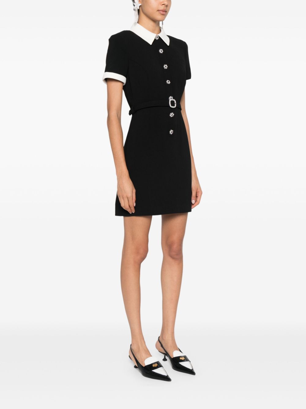 Self-Portrait Dresses Black Polyester