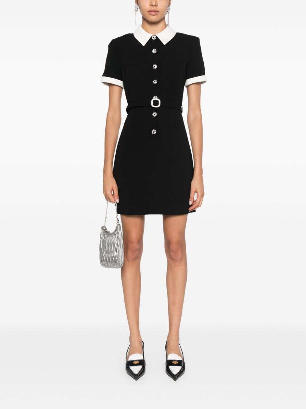 Self-Portrait Dresses Black Polyester