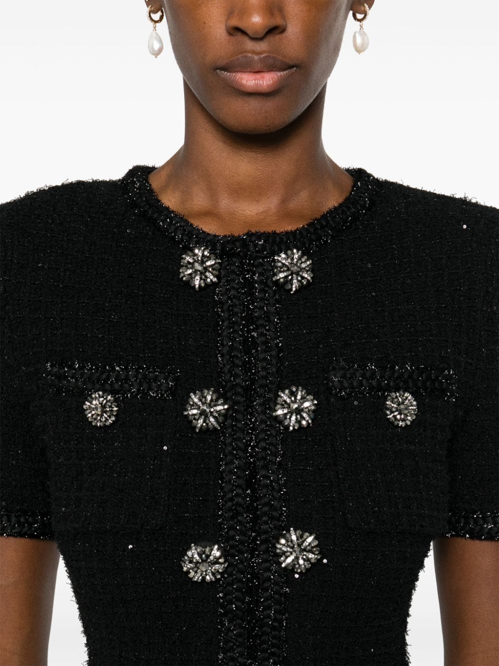Self-Portrait Dresses Black