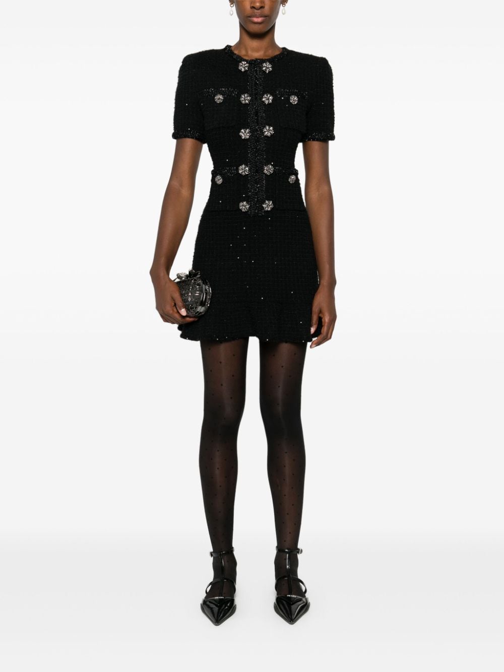 Self-Portrait Dresses Black