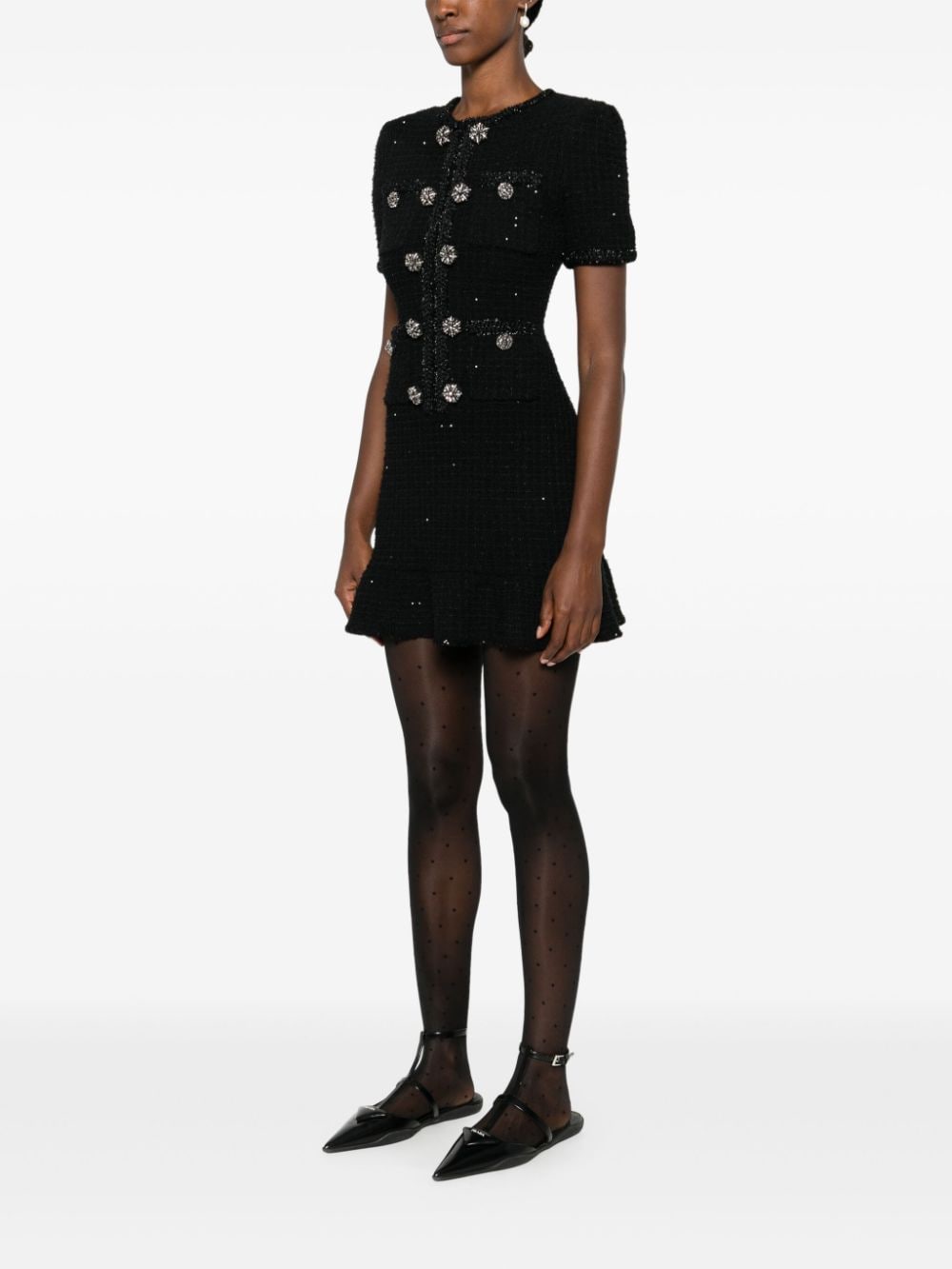 Self-Portrait Dresses Black