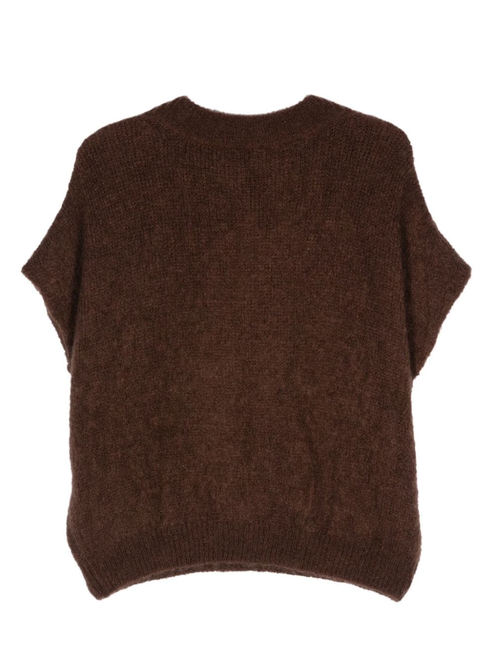 Alysi Sweaters Brown Mohair