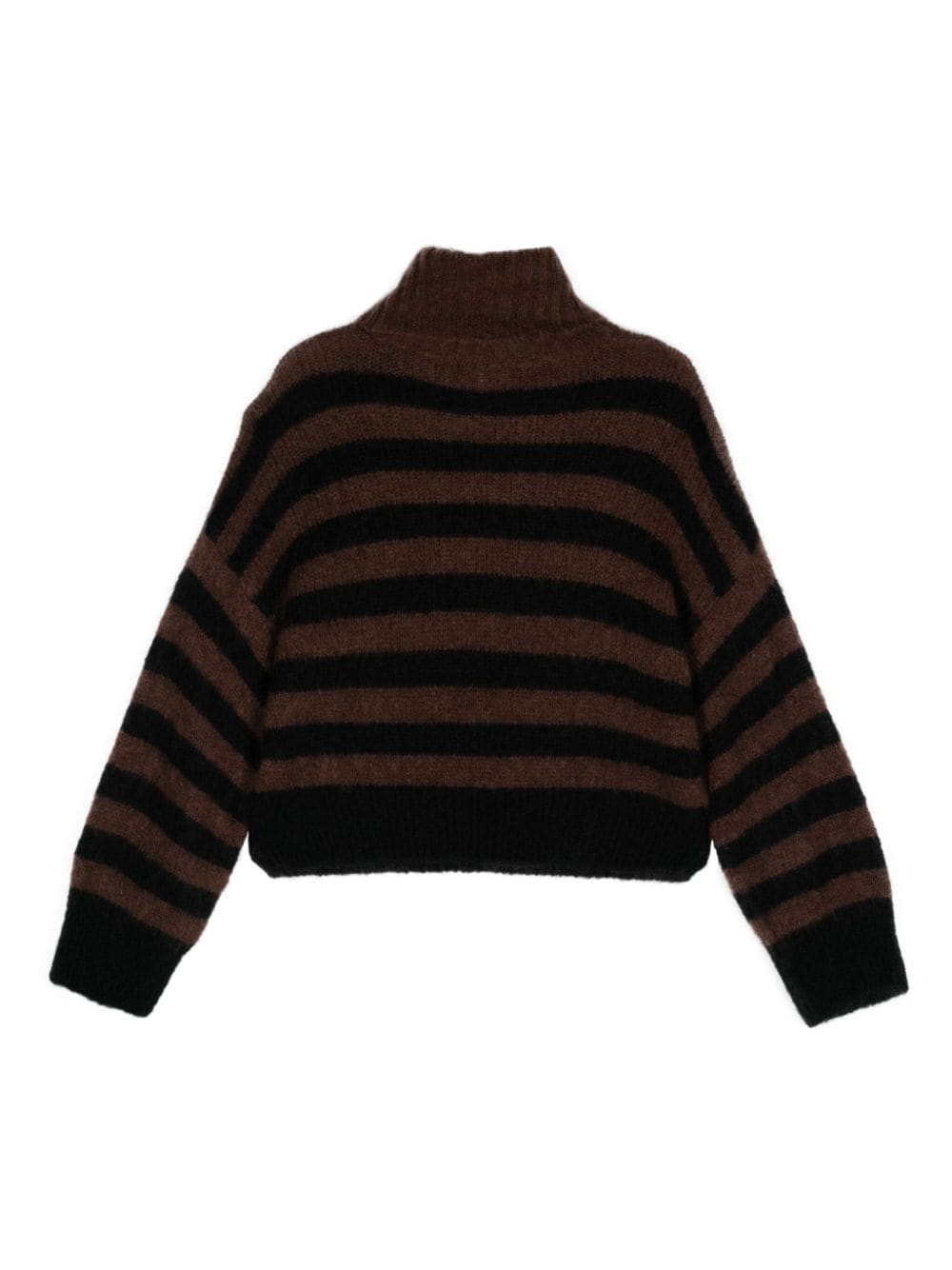 Alysi Sweaters Black Mohair Polyamide Elastane