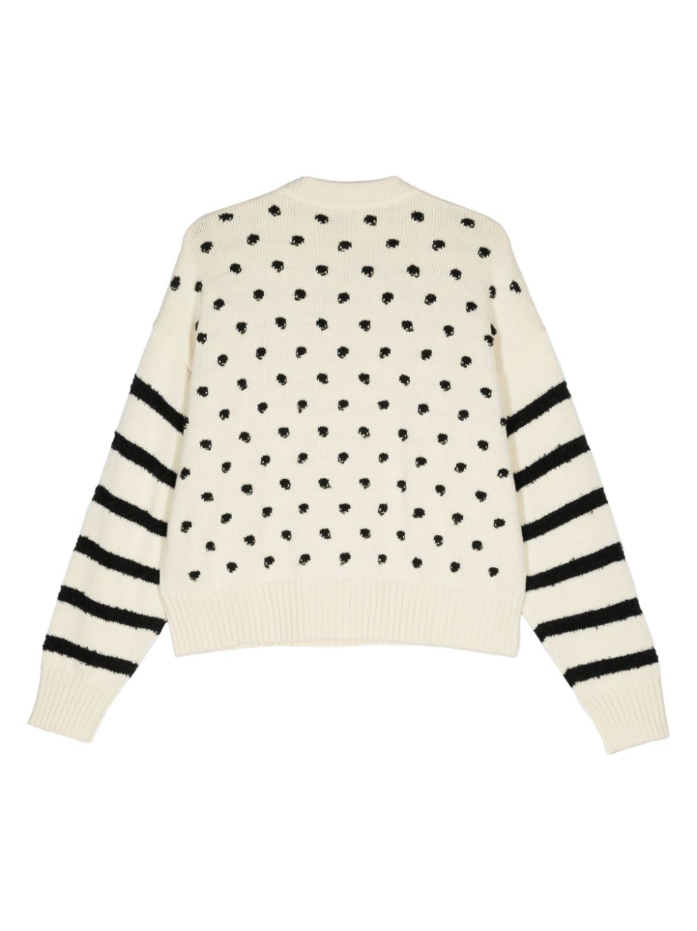 Alysi Sweaters White Wool Alpaca Acrylic Polyamide