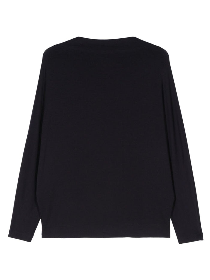 Issey Miyake Sweaters Blue Lyocell