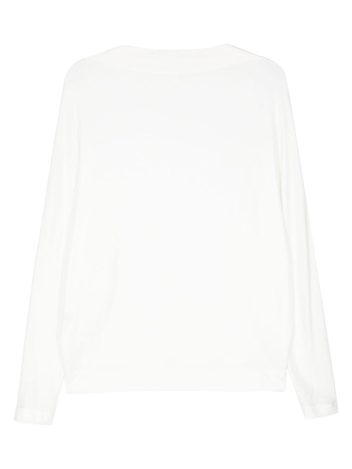 Issey Miyake Sweaters White Lyocell