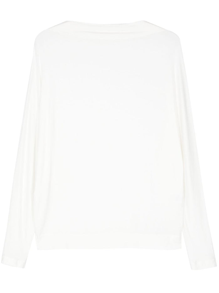 Issey Miyake Sweaters White Lyocell