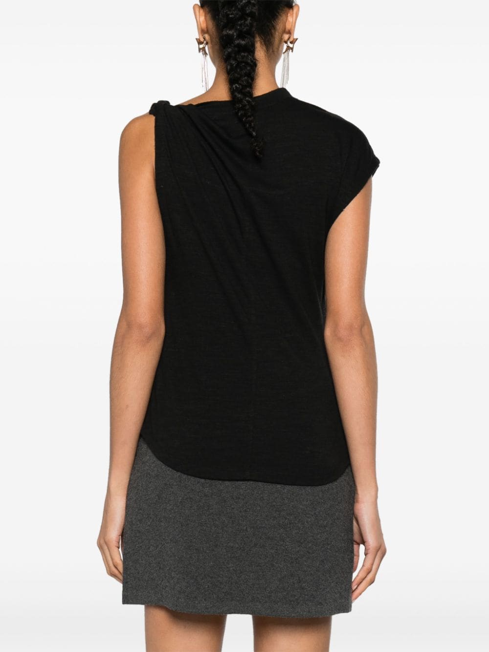 Marant Etoile Top Black Cotton