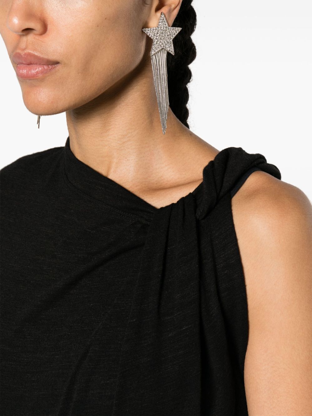 Marant Etoile Top Black Cotton