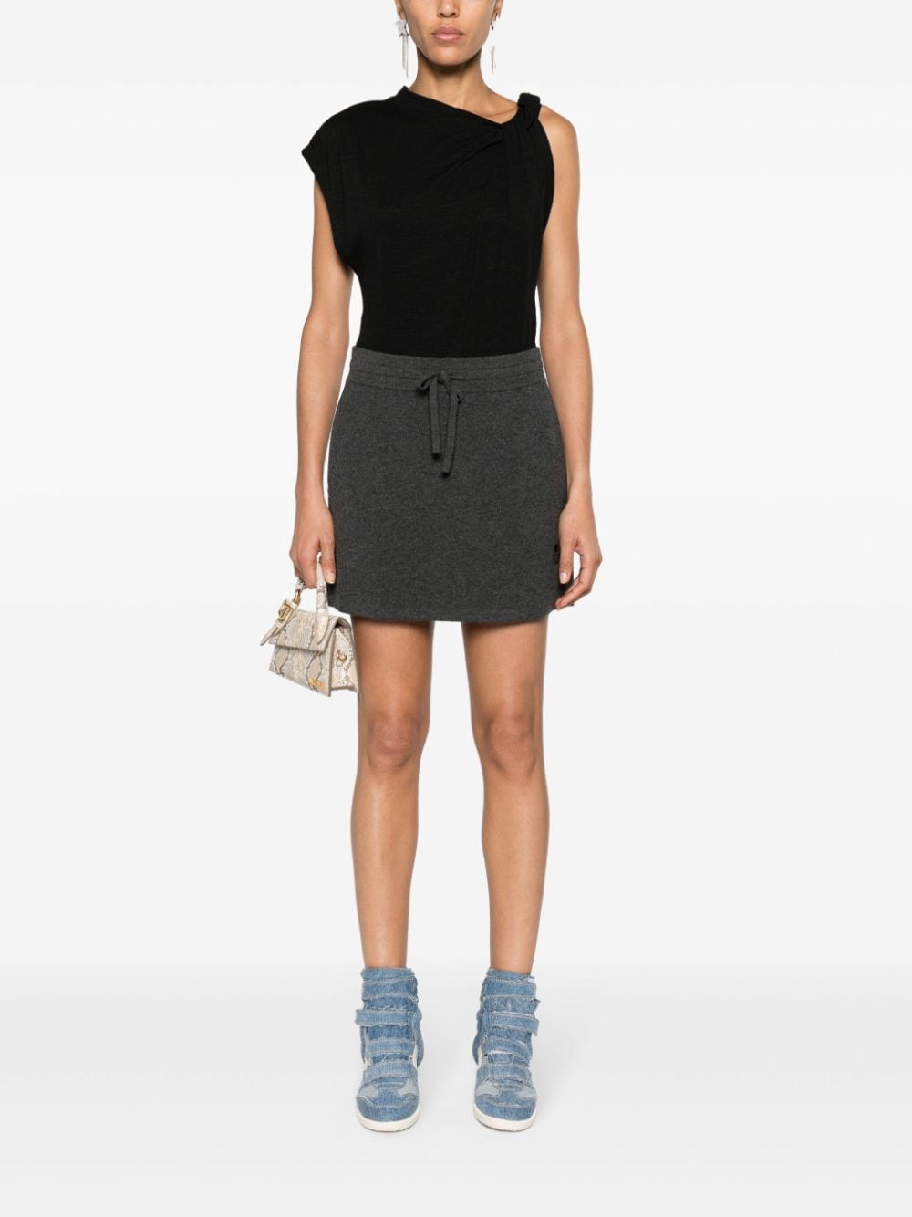 Marant Etoile Top Black Cotton