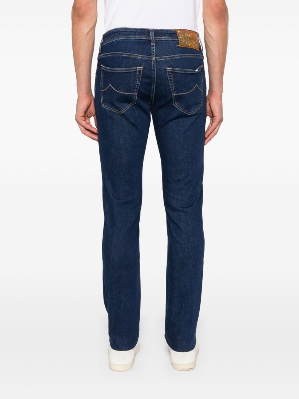 Jacob Cohen Jeans Clear Blue Cotton Polyester Lyocell