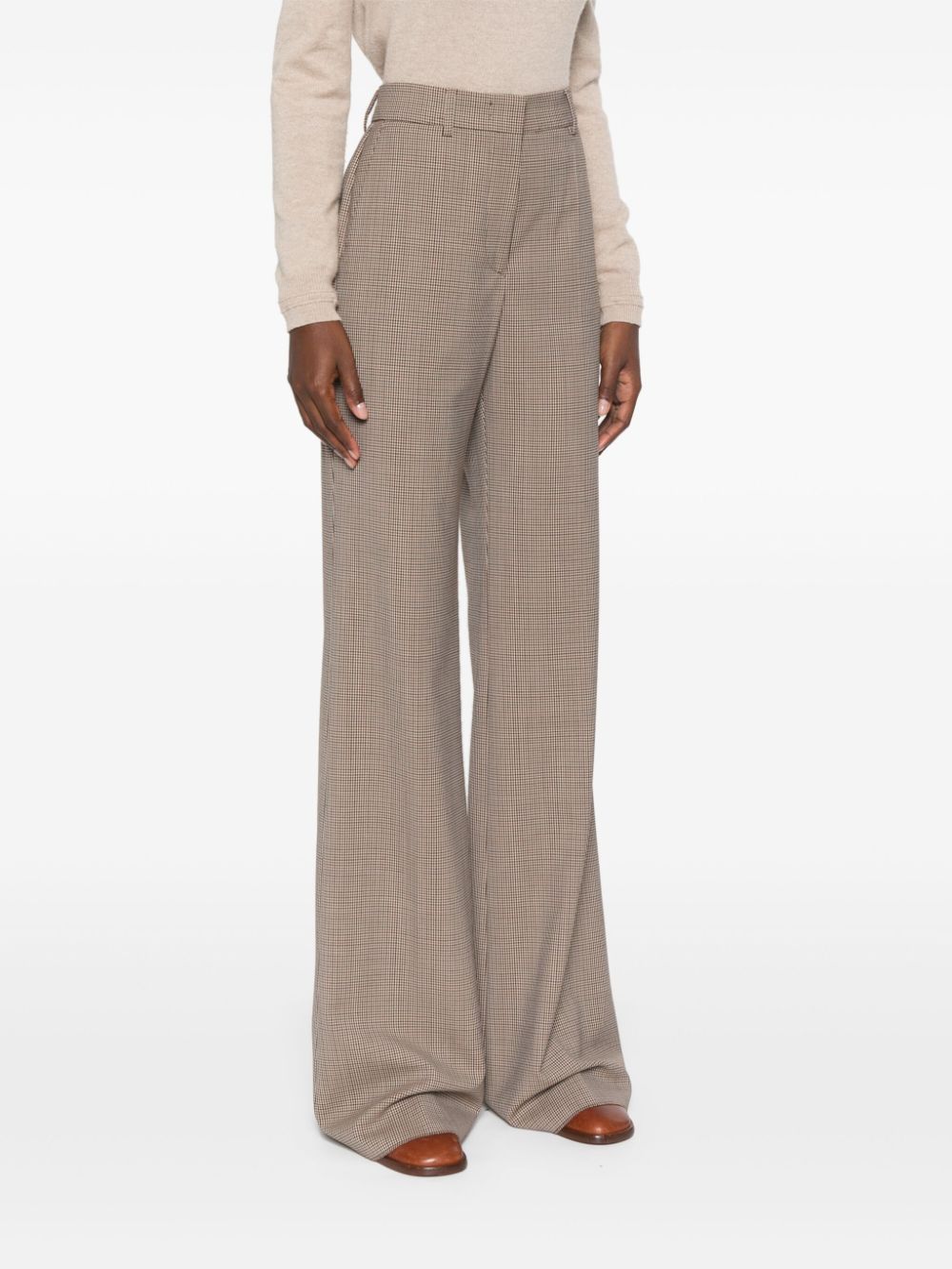Sportmax Trousers Beige Wool