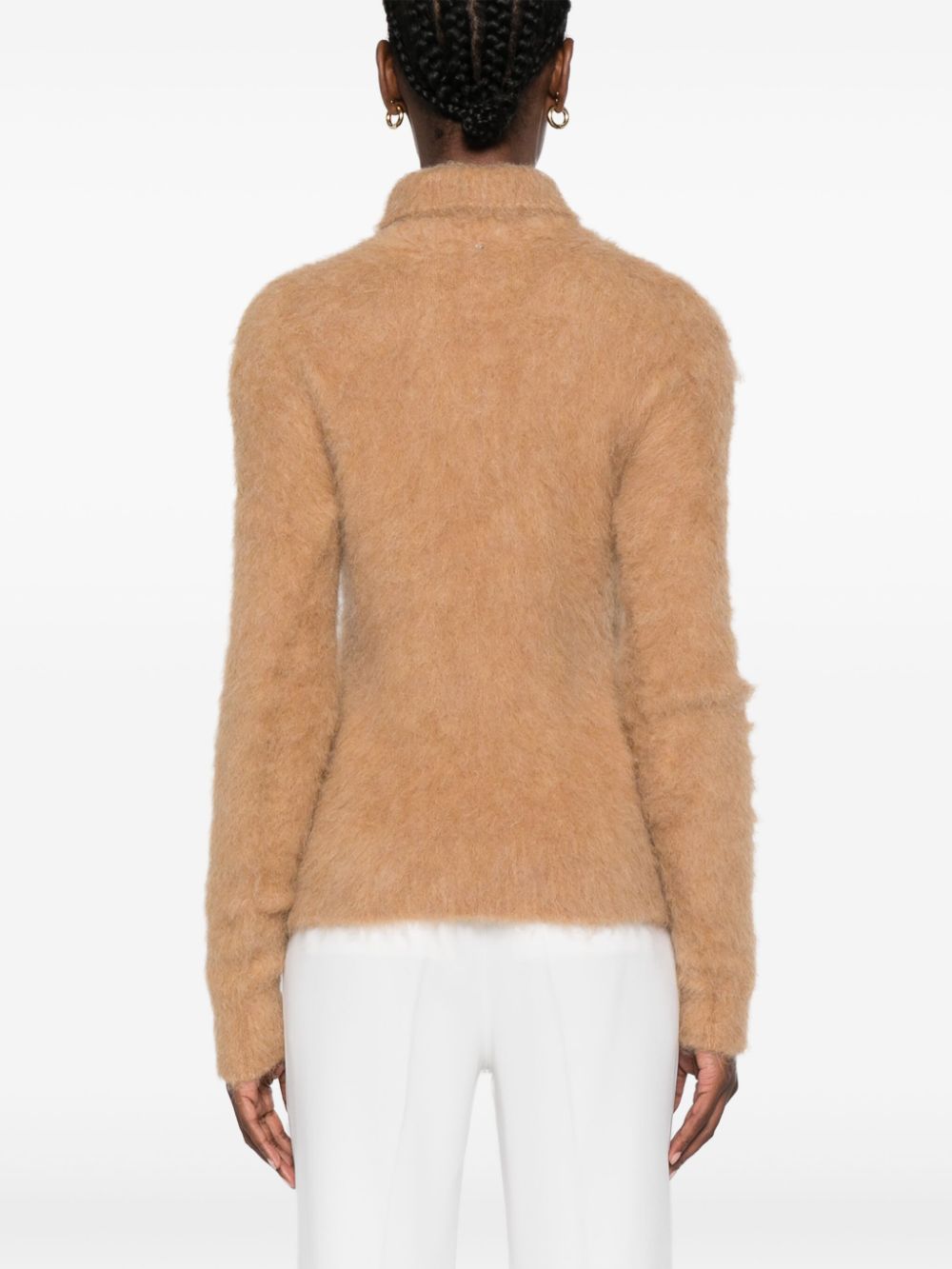 Sportmax Sweaters Camel Alpaca