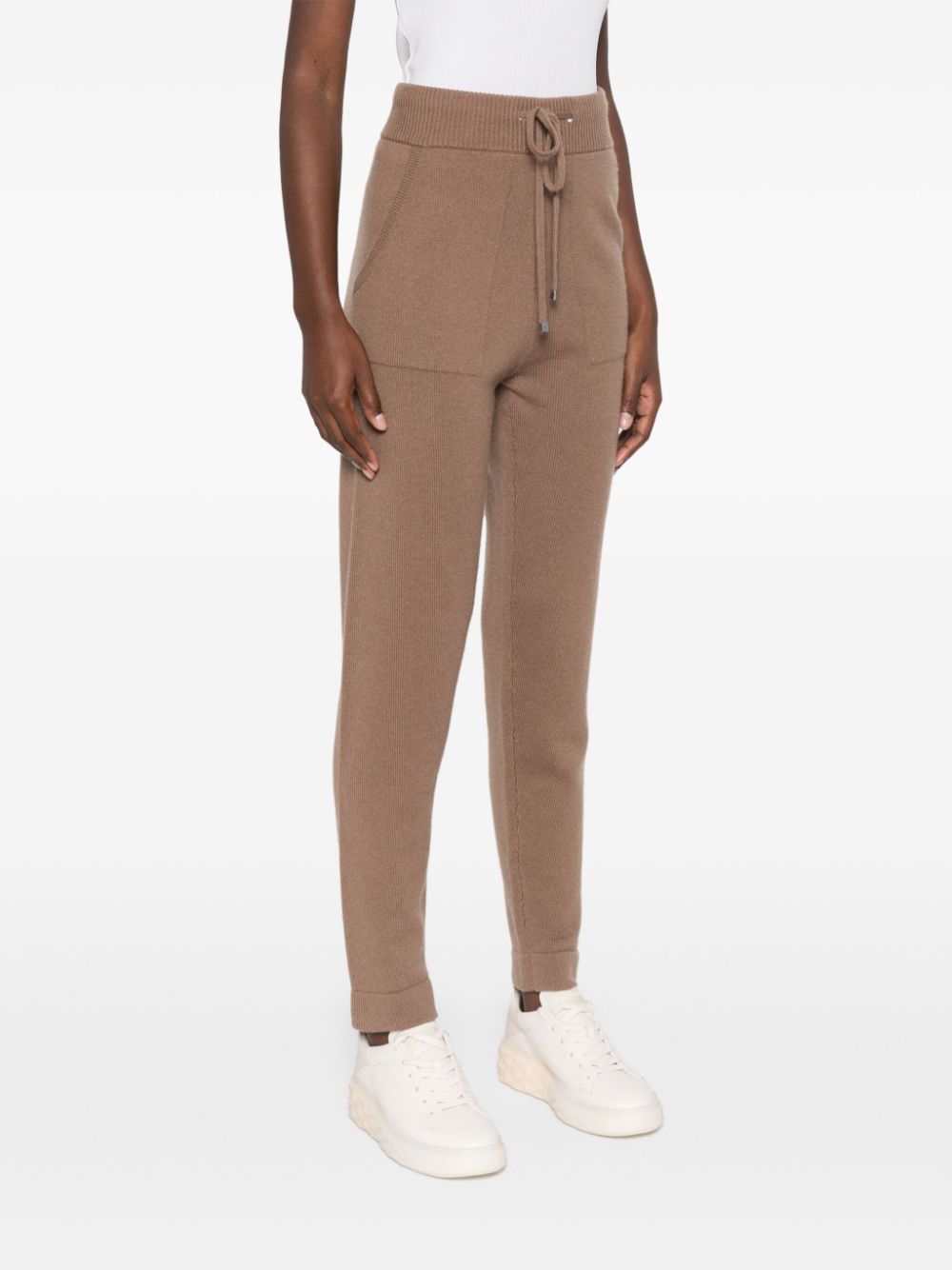 S Max Mara Trousers Camel Wool
